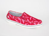 Mens Timberland EarthKeepers Northend Cruiser 6512A Red Canvas Slip On Trainers
